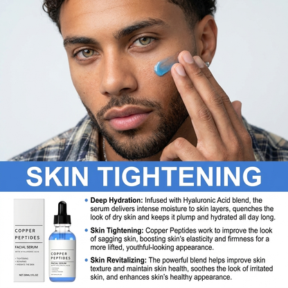 Copper Peptides with Hyaluronic Acid (30ML)