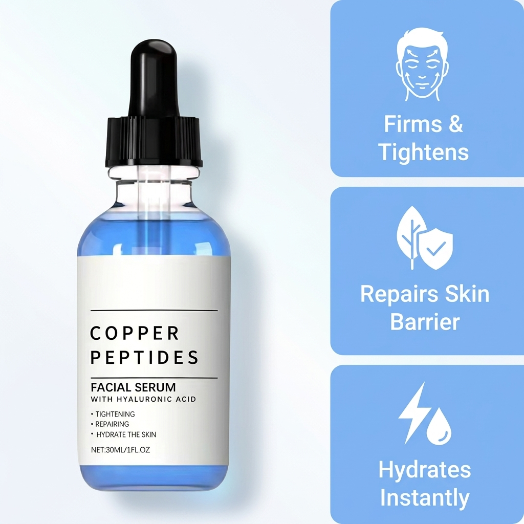 Copper Peptides with Hyaluronic Acid (30ML)
