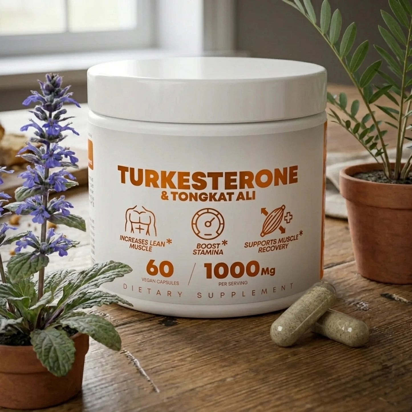 Turkesterone & Tongkat Ali — 1000mg