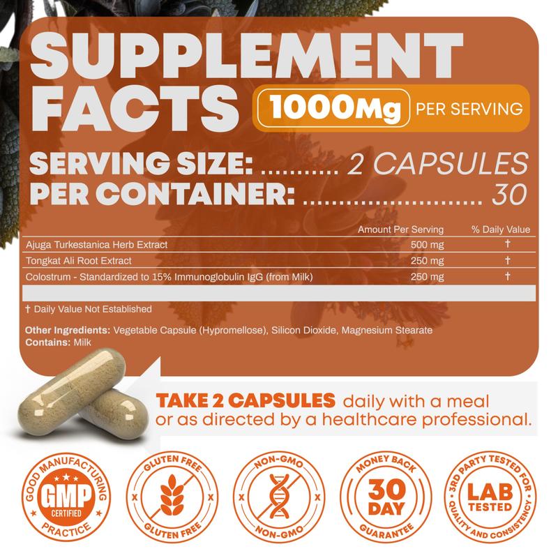 Turkesterone & Tongkat Ali — 1000mg